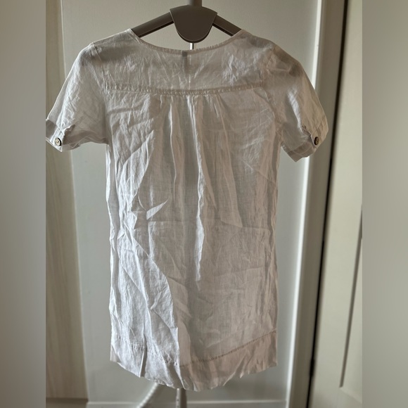 Linen T-shirt dress - Picture 2 of 3